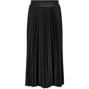 ONLY Onlanina geplooide rok voor dames, geplooide rok, zwart, S