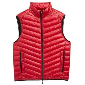 TOM TAILOR heren vest, 12830 - Samba Red, XXL