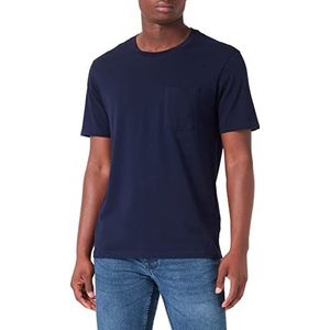 United Colors of Benetton T-shirt 3BL0J19G5, donkerblauw 016, S heren, donkerblauw 016, S