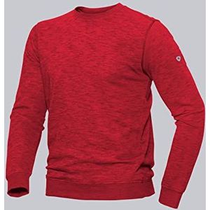 BP 1720-294 sweatshirt voor hem en haar 60% katoen, 40% polyester space rood, maat XS
