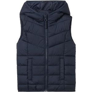 TOM TAILOR Meisjes 1041001 vest, 10668-Sky Captain Blue, 92/98, 10668 - Sky Captain Blue, 92/98 cm