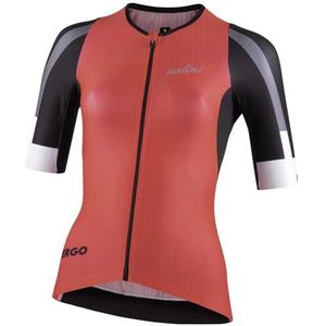 NALINI 03263201100C000.10 Veloce Lady Dames T-Shirt Coral/Black XXL, koraal/zwart, XXL