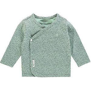 Noppies Unisex Baby U Tee Ls Hannah AOP T-shirt, Grey Mint, 74 cm