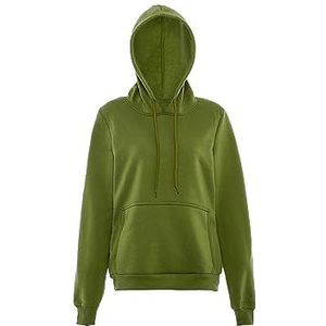 JANTJEL Dames Hoodie 74331566-JA04, militair, L, Militair, L