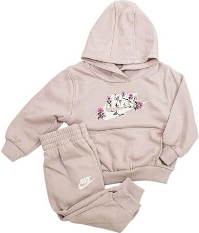 Nike - Floral Embroidery - Trainingspakken - Paars