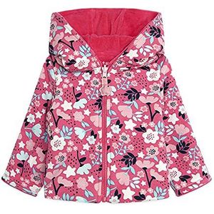 Tuc Tuc Omkeerbare parka met capuchon voor meisjes, roze dansen in The Woods FW21, 0-1 m voor baby's