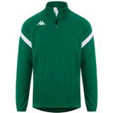 Kappa - Dolvole - Sweatshirt - Halve Rits - Heren - Nauw Aansluitend - 100% Polyester
