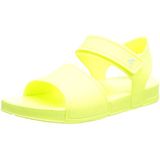 Fitflop Unisex Kid's Iqushion Eergonomic Back Strap Sandalen, Electric Yellow, 21 EU