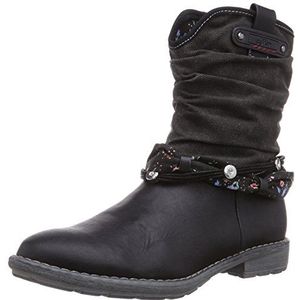 s.Oliver 55401 Meisjes Desert Boots, zwart 001, 39 EU