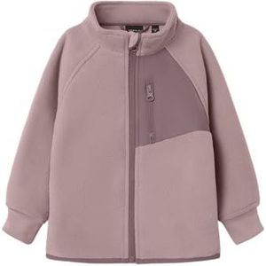 NAME IT Uniseks fleecejas, Deauville Mauve, 122 cm