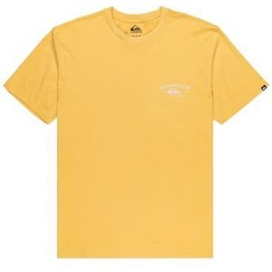 Quiksilver T-shirt met korte mouwen Anchor Lockup SS geel XS