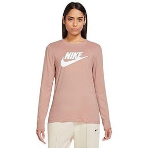 Nike Essntl Sweatshirt Rose Whisper/White M