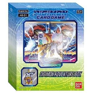 Bandai | Digimon Card Game: Adventure Box AB-01 | Kaartspel | Leeftijd 6+ | 2 spelers | 10 minuten speeltijd