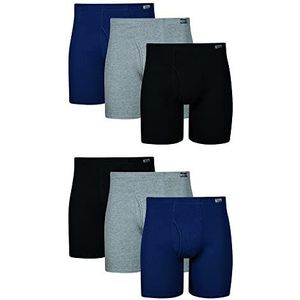 Hanes Heren Tagless Boxer met ComfortFlex Tailleband Slip, 6 stuks - geassorteerd, XL