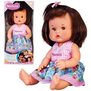 Nenuco - van the World Latin Americana, babypoppen Verschillende etniciteiten, Exclusieve collectie poppen met lente-outfits uit verschillende landen in roze, 4 modellen, Famosa (NFN36000)