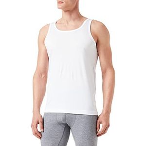 CALIDA Heren Authentic Cotton Athletic-shirt, wit, standaard