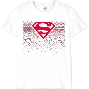 dc comics T-shirt voor jongens, Blanc, 10 Jaar