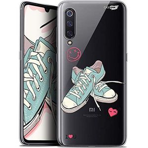 Beschermhoes voor 6,4 inch Xiaomi Mi 9, ultradun, motief: Mijn Sneakers d'Amour