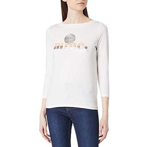 Street One T-shirt voor dames, off-white, 34