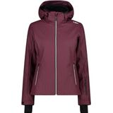 CMP - Dames Ski-jack - Bordeauxrood - Afneembare Capuchon