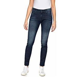 Replay Luzien Powerstretch Denim Skinny fit Jeans voor dames, 007, donkerblauw, 25W x 28L
