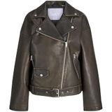 Jack & Jones - Frida Washed Biker - Leren Jas