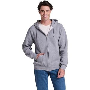 Russell Athletic Dri-Power trui met capuchon voor heren, fleece sweatshirt, Oxford., S