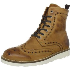Jack & Jones Jj Gordon Boot, laarzen voor heren, Bruin Leer Tan, 46 EU