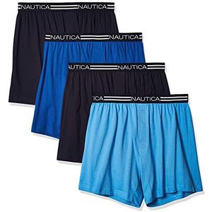 Nautica Men's Classic Cotton Loose Knit Boxer