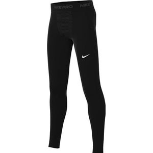 Nike Jongens broek B Np Df Tight 24, Black/Black/White, FJ6821-010, S