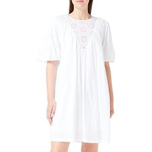 BOSS C_dalaca Jurk voor dames, White100, 32