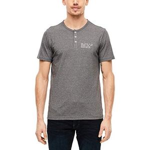 s.Oliver Heren T-shirt, dark grey melange, M