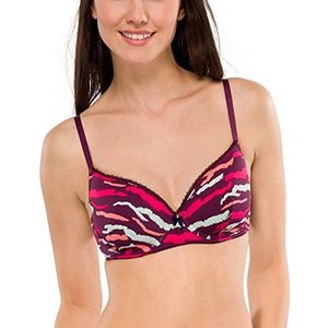 Uncover by Schiesser Beha voor dames, rood (aubergine 511), 80B