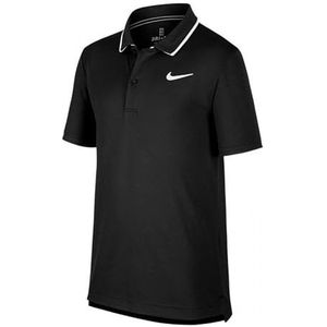 Nike Jongens B NKCT DRY TEAM Polo Shirt, Zwart/Wit, S