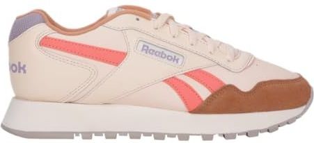 Reebok Glide Sneakers voor dames, Wshdclay Sprchrgcoral Dskpurpl, 35.5 EU