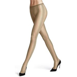 FALKE Dames Panty Ritual W TI Sheer Gedessineerd 1 Stuk, Huidskleur (Dune 4086), S-M