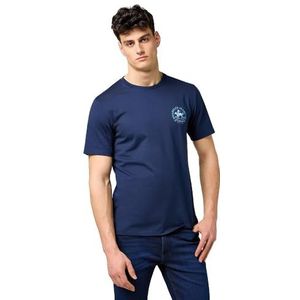 Wrangler Small Graphic Tee T-shirt, Navy I, L