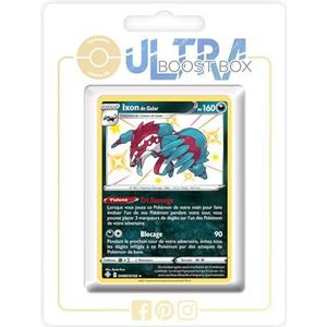 Ixon de Galar (Galarian Obstagoon) SV080/SV122 Shiny - Myboost X Epée et Bouclier 4.5 Destinées Radieuses - Doos met 10 Franse Pokemon kaarten