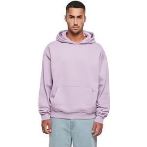 Build Your Brand Ultra Heavy Cotton Box Hoody voor heren, lila (lilac), M