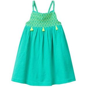 United Colors of Benetton Jurk voor meisjes en meisjes, Groen, 5 Jaar