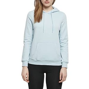 Build Your Brand Damestrui met capuchon, basic hoody, sweatshirt met capuchon voor vrouwen, verkrijgbaar in vele kleuren, maten XS - 5XL, ocean blue, S