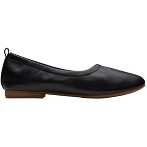 Clarks - Fawna Soft - Ballerina's - Zwart - Leer