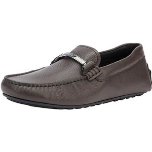 BOSS Heren Noel_Mocc_grhw Moccasin, Dark Brown, 41 EU, donkerbruin, 41 EU