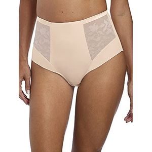 Fantasie - Illusion - Damesslip met Hoge Taille - Bedrukte Stof - Naadloze Afwerking