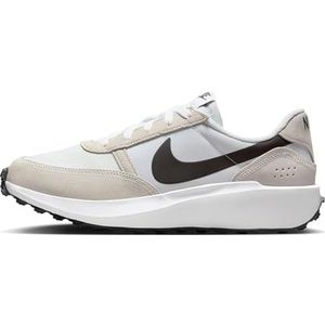 Nike Heren Waffle NAV Low Top schoenen, White/Black-Phantom-Summit White, 44,5 EU, White Black Phantom Summit White, 44.5 EU