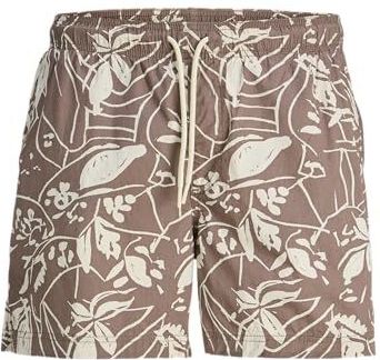 Jack & Jones Jpstmaui Jjswim Vintage AOP AKM, taupe (deep taupe), XXL