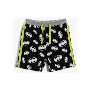 Koton Babyboy Batman Shorts Licensed Print Trekkoord Katoen, Black Design (01v), 12-18 Maanden