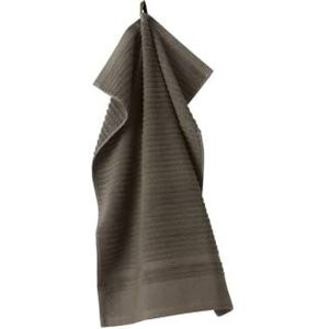 Jotex Bettie handdoek, beigegroen, 50x70 cm