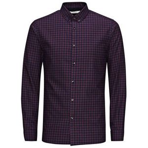 Jack & Jones Premium Jjprnordic T-shirt L/S button down casual heren - - X-Large