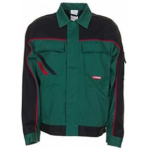 Planam 2315040 Maat 40 ""Highline getailleerde jas - groen/zwart/rood